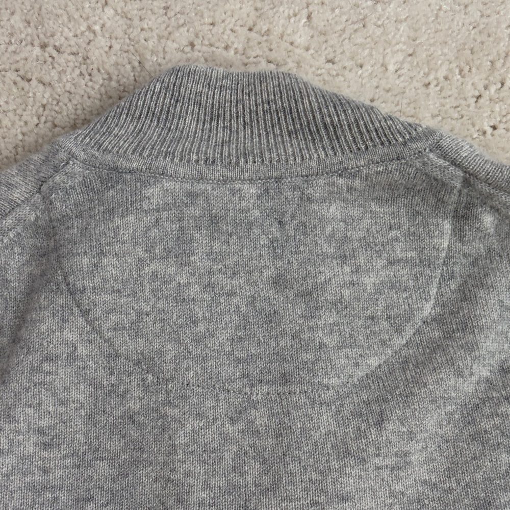 Men's Gray Sweater - Picture 6 of 7